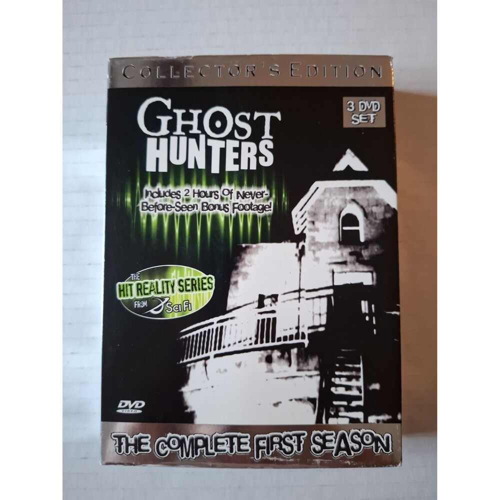 Ghost Hunters - Complete First Season (DVD, 2005, 3-Disc Set, Collector's...